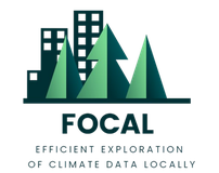 Efficient Exploration of Climate Data Locally